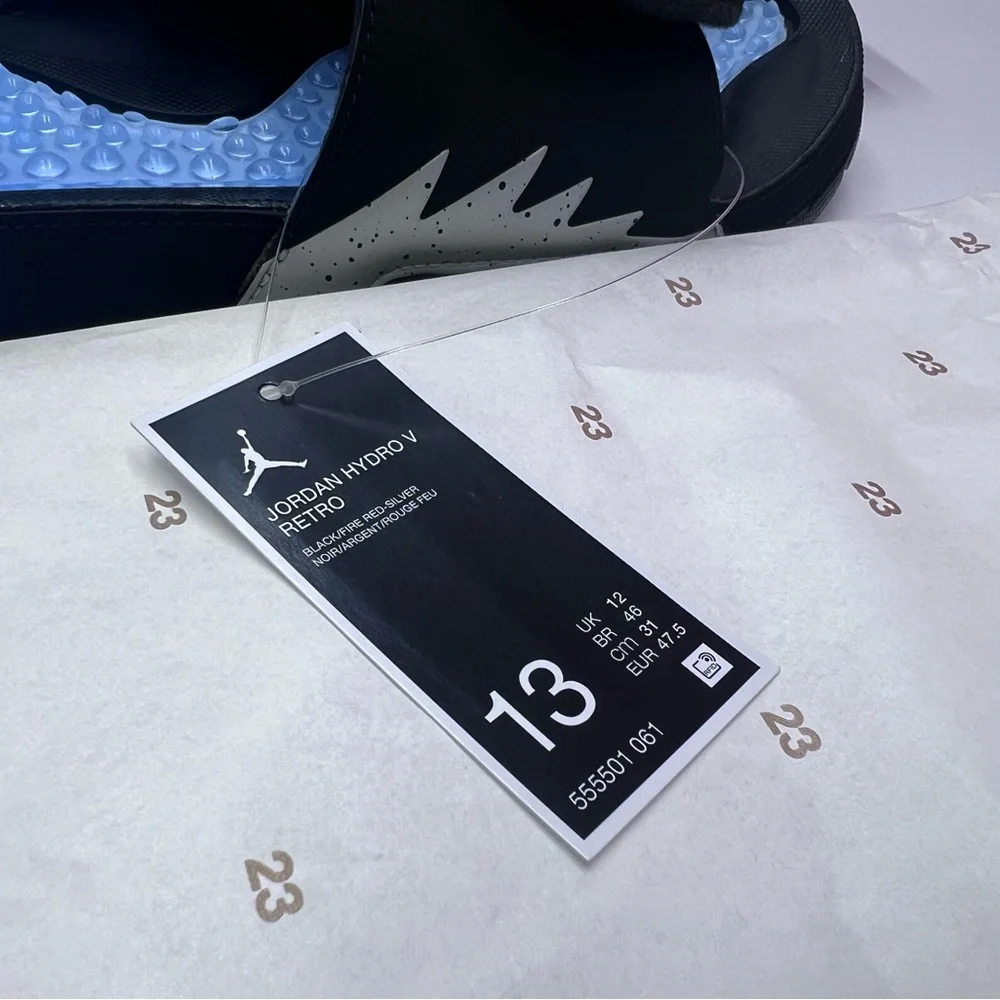 JordanAir Jordan Hydro 5 Slides 'Metallic' - Picture 8 of 11